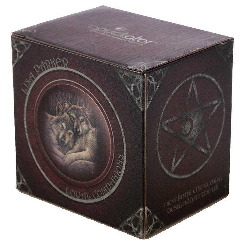 Lisa Parker Loyal Companions Wolf Porcelain Mug - Gift Arch
