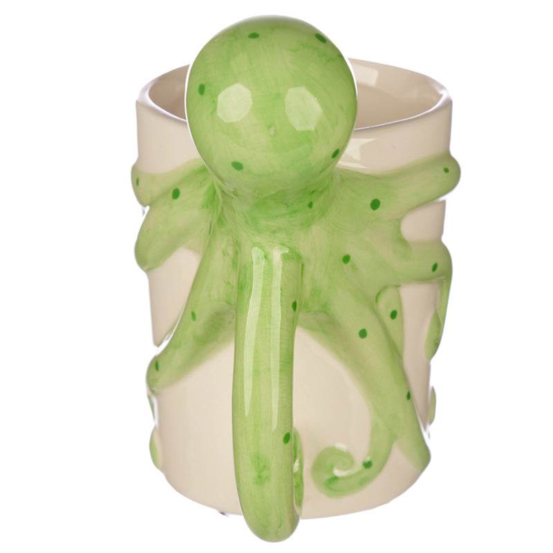 Lisa Parker Octopus Ceramic Shaped Handle Mug - Gift Arch