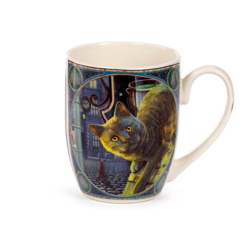 Lisa Parker Rusty Cauldron Cat Porcelain Mug - Gift Arch