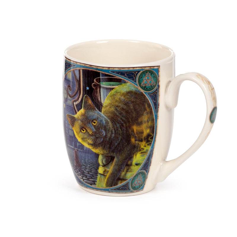 Lisa Parker Rusty Cauldron Cat Porcelain Mug - Gift Arch