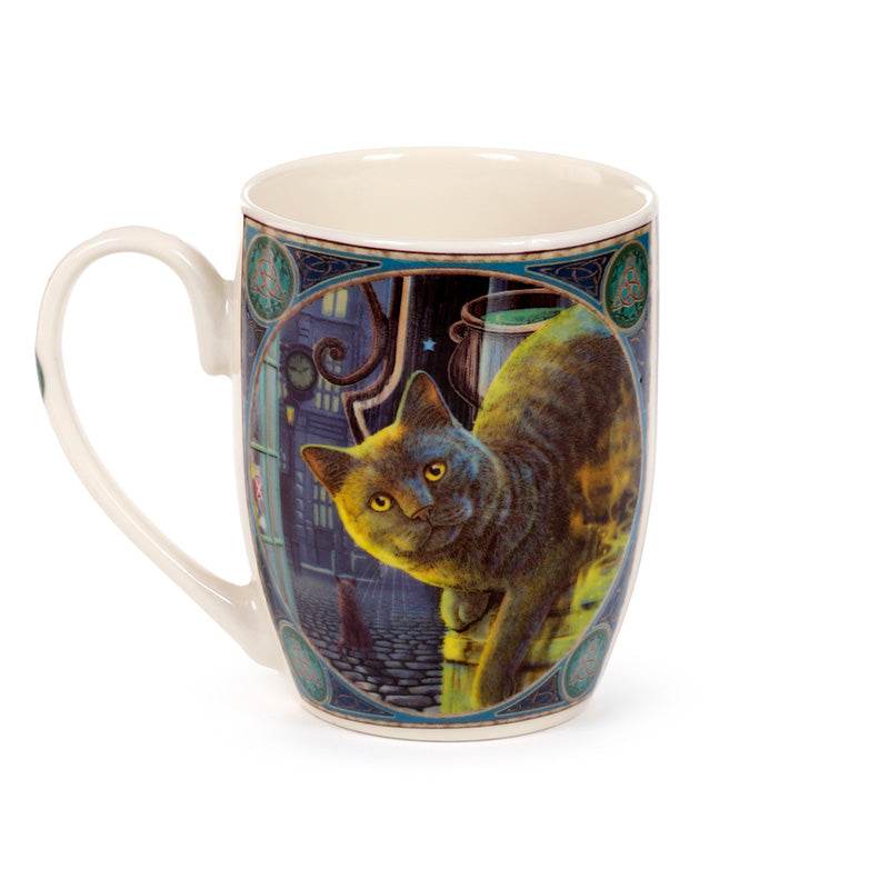 Lisa Parker Rusty Cauldron Cat Porcelain Mug - Gift Arch