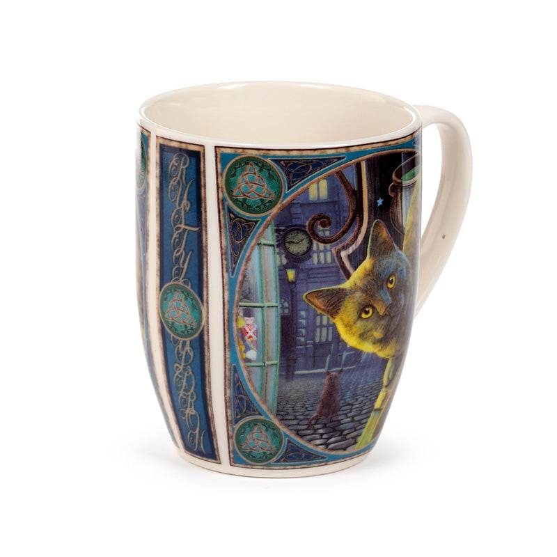 Lisa Parker Rusty Cauldron Cat Porcelain Mug - Gift Arch