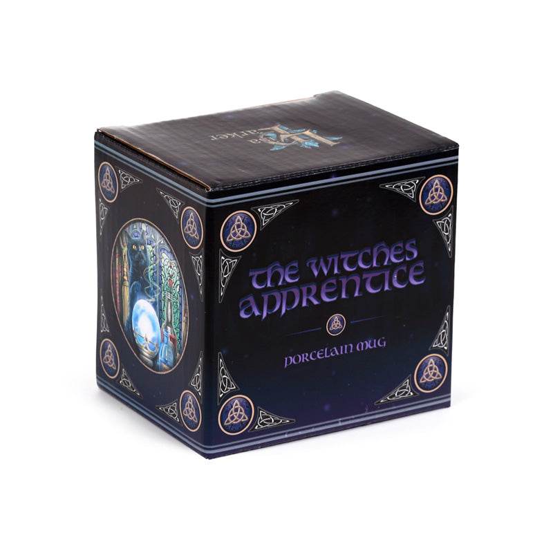 Lisa Parker The Witch's Apprentice Cat Porcelain Mug - Gift Arch