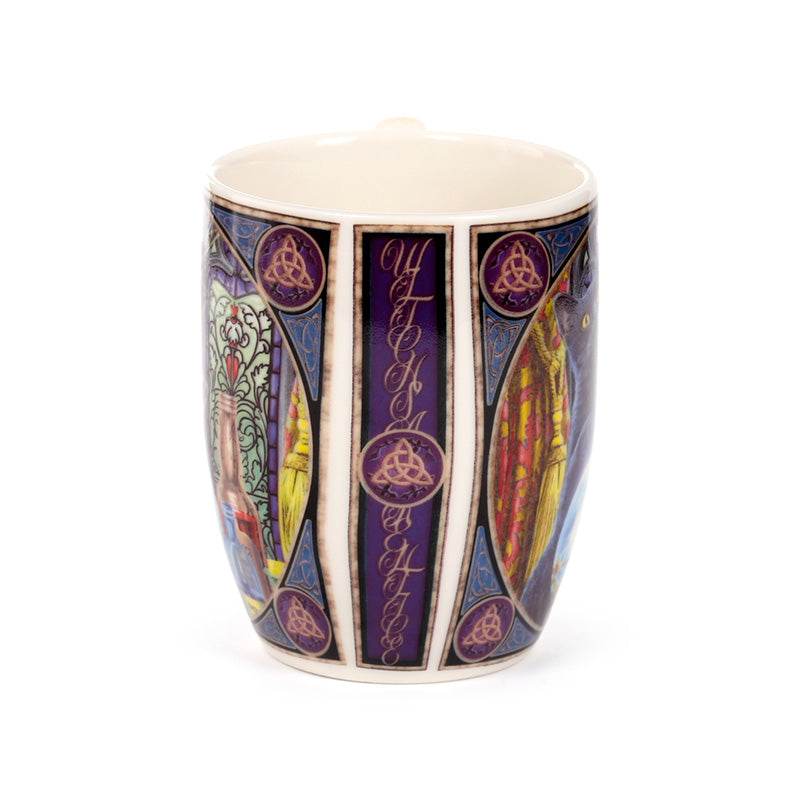 Lisa Parker The Witch's Apprentice Cat Porcelain Mug - Gift Arch