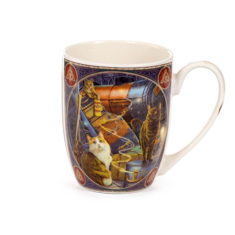 Lisa Parker Witchwood Express Cats Porcelain Mug - Gift Arch