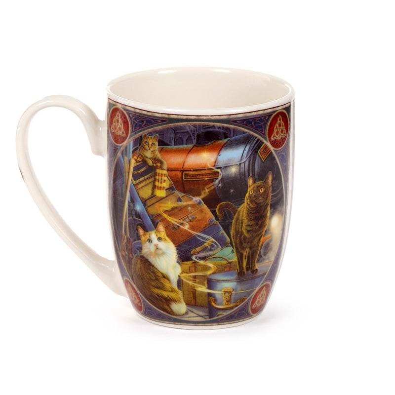 Lisa Parker Witchwood Express Cats Porcelain Mug - Gift Arch