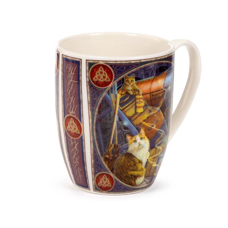 Lisa Parker Witchwood Express Cats Porcelain Mug - Gift Arch