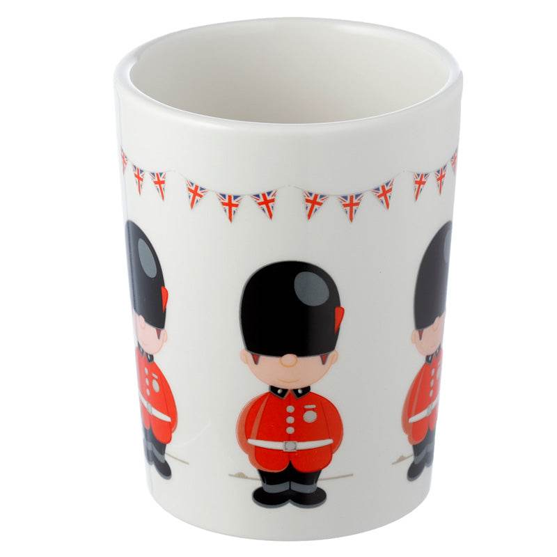 London Guardsman Figure Ceramic Shaped Handle Mug - Gift Arch