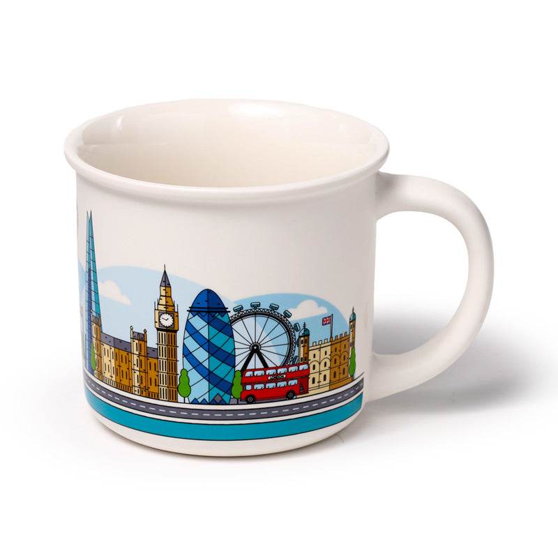 London Icons Fine-Rimmed Porcelain Mug - Gift Arch