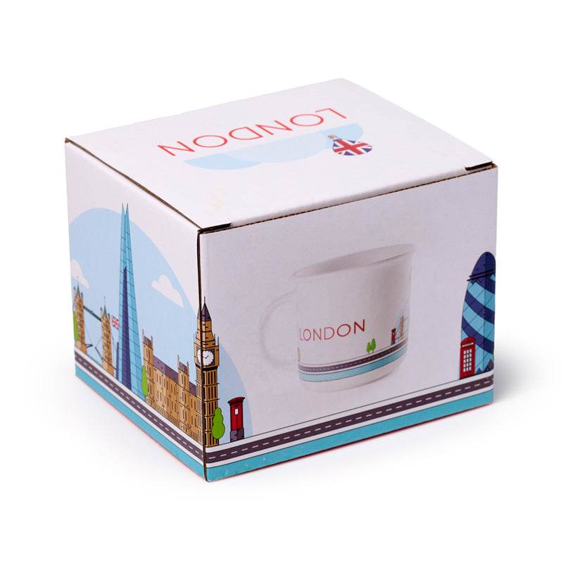 London Icons Fine-Rimmed Porcelain Mug - Gift Arch