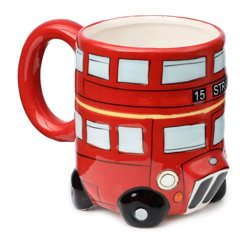 London Icons Red Routemaster Bus Ceramic Shaped Mug - Gift Arch