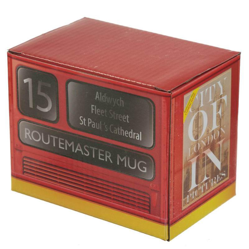 London Icons Red Routemaster Bus Ceramic Shaped Mug - Gift Arch