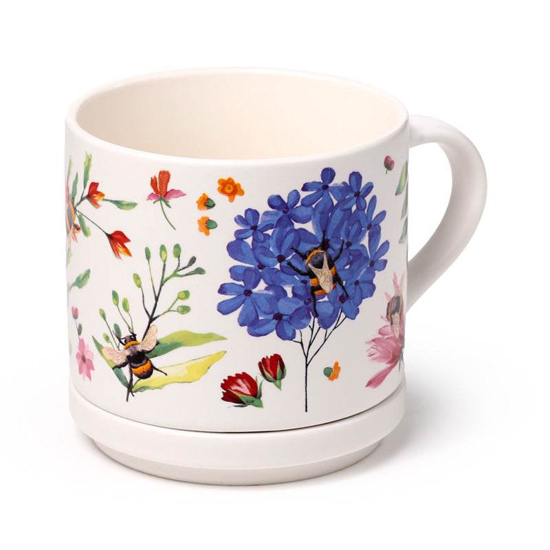 Nectar Meadows Porcelain Mug & Coaster Lid Set - Gift Arch