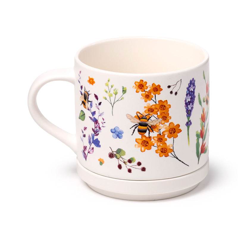 Nectar Meadows Porcelain Mug & Coaster Lid Set - Gift Arch