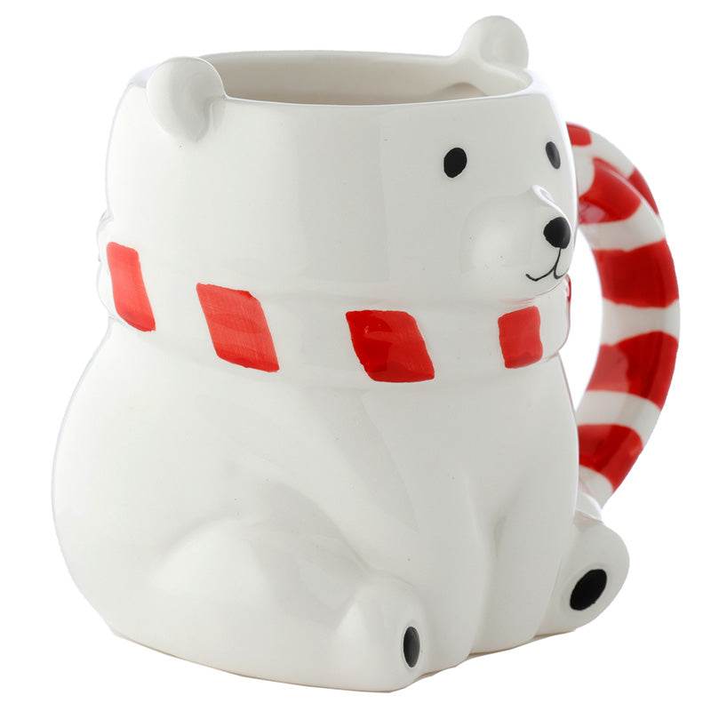 Polar Bear Ceramic Shaped Mug - Gift Arch