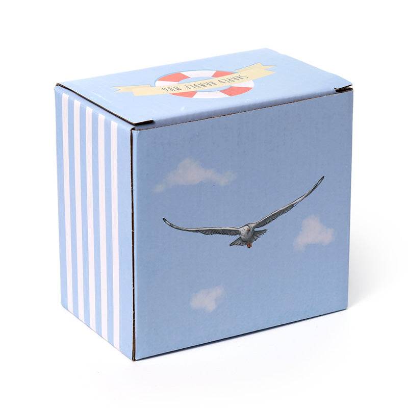 Seagull Buoy Ceramic Shaped Handle Mug - Gift Arch