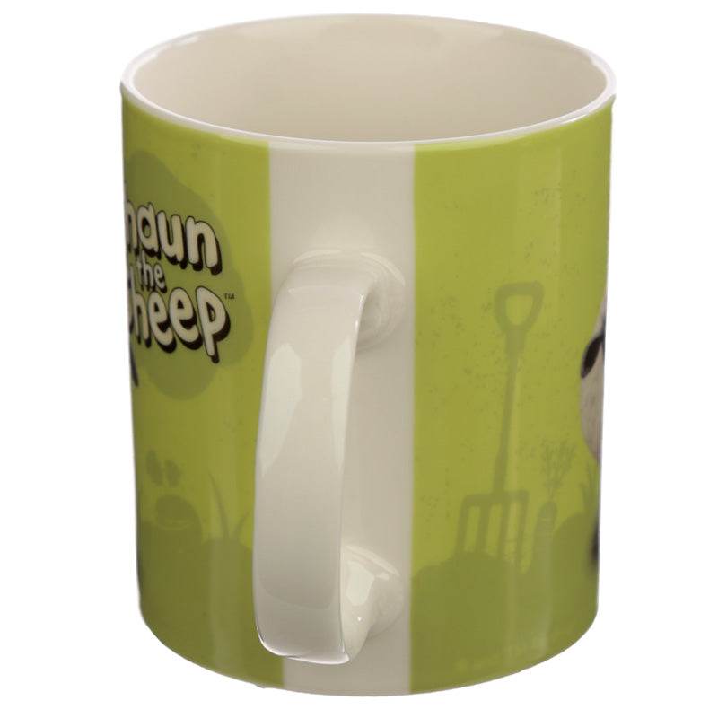 Shaun the Sheep Porcelain Mug Green - Gift Arch