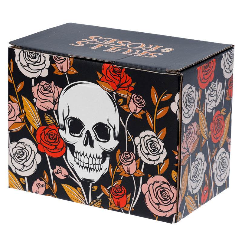 Skeleton Ceramic Shaped Handle Mug - Gift Arch