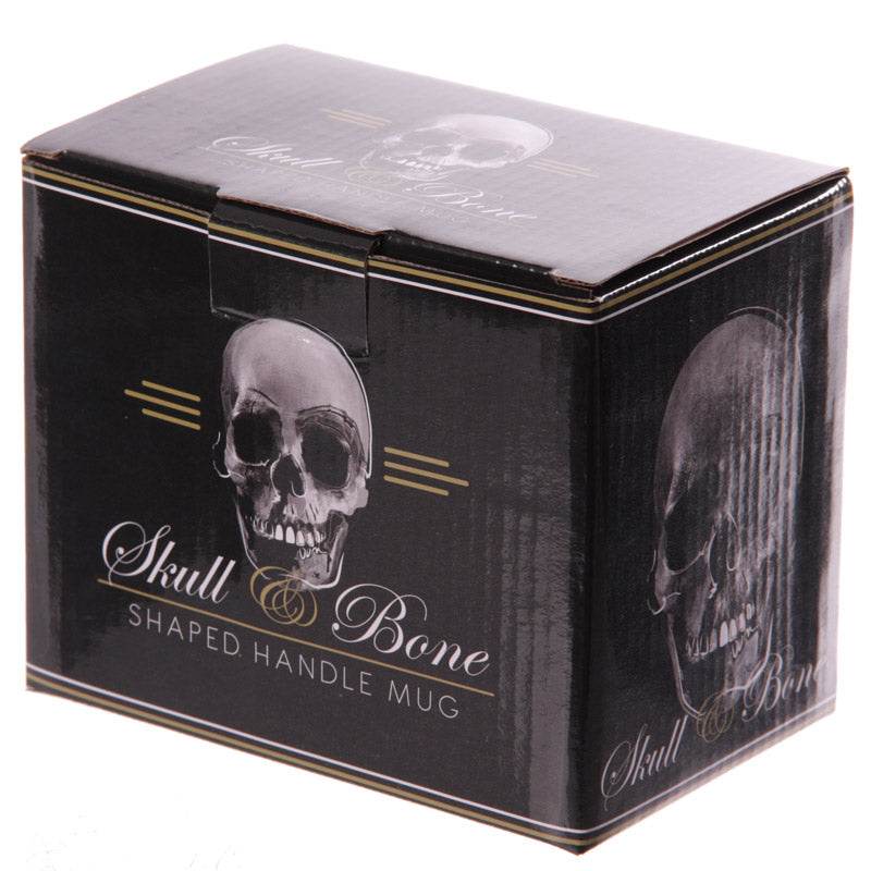 Skeleton Ceramic Shaped Handle Mug - Gift Arch