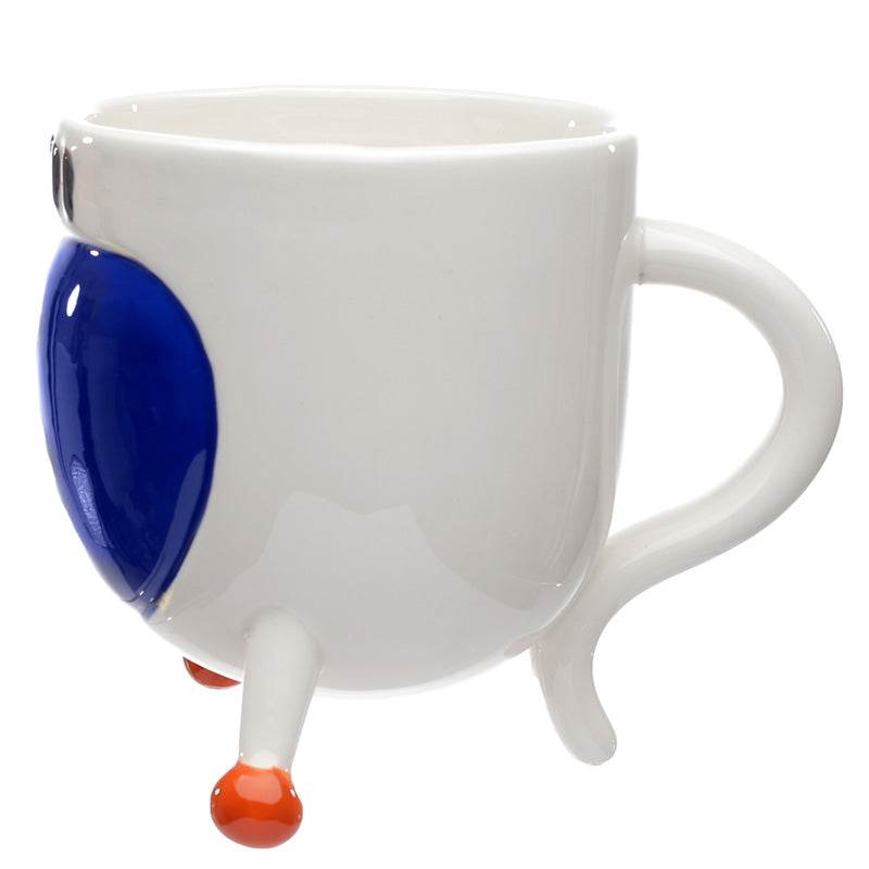 Space Cadet Astronaut Spaceman Helmet Upside Down Ceramic Shaped Mug - Gift Arch