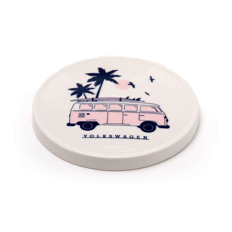 Volkswagen VW T1 Camper Bus Explore More Infuser Mug Set with Lid - Gift Arch
