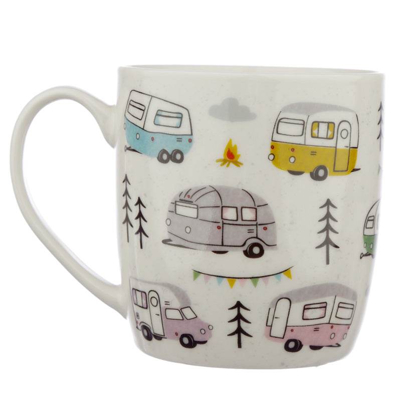 Wildwood Caravan Porcelain Mug - Gift Arch