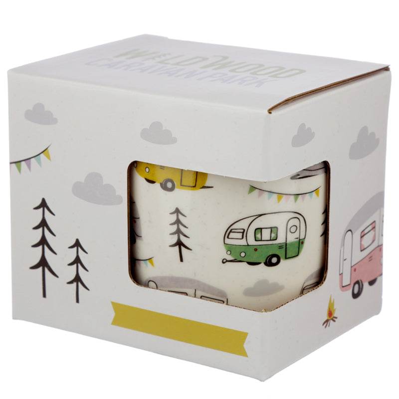 Wildwood Caravan Porcelain Mug - Gift Arch