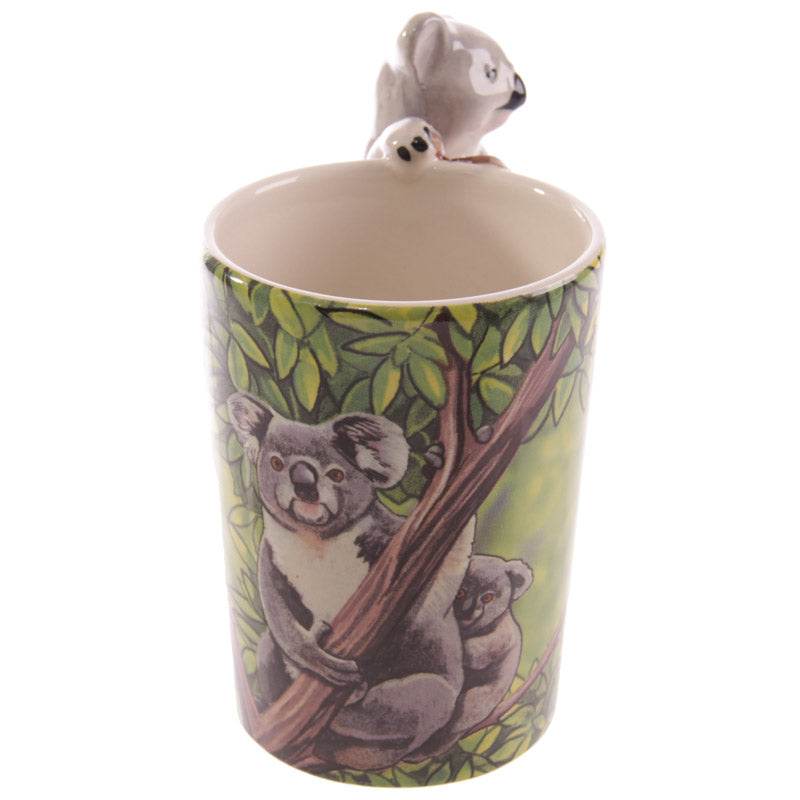 Zooniverse Koala Ceramic Shaped Handle Mug - Gift Arch