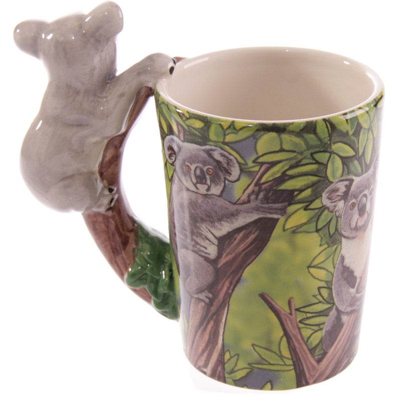 Zooniverse Koala Ceramic Shaped Handle Mug - Gift Arch