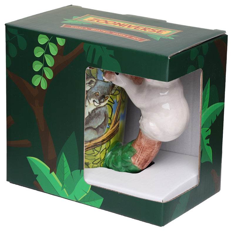 Zooniverse Koala Ceramic Shaped Handle Mug - Gift Arch