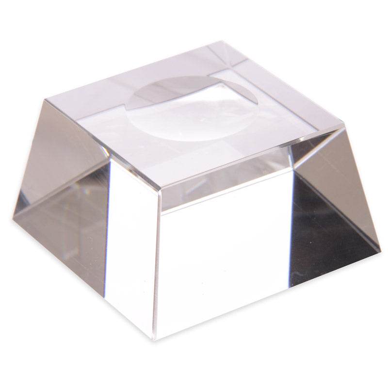 Crystal Ball with Glass Stand & Gift Box 10cm - Gift Arch