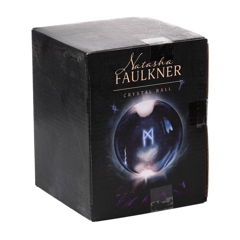 Crystal Ball with Glass Stand & Gift Box 10cm - Gift Arch