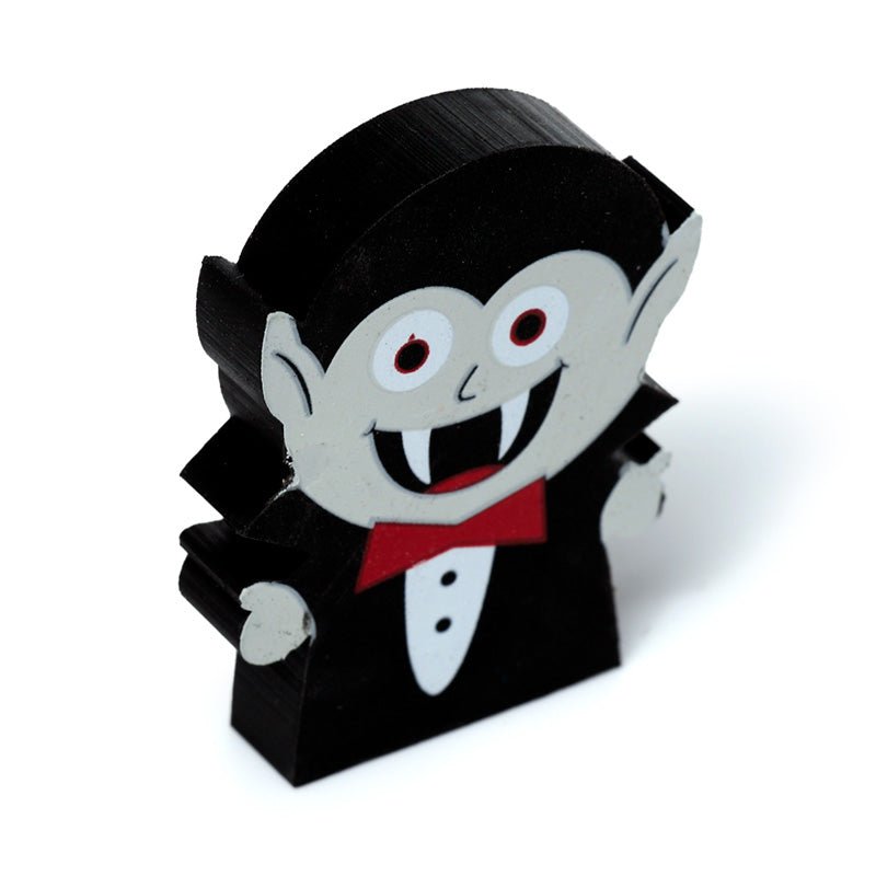 Witch, Vampire & Pumpkin 3 Piece Eraser Set - Gift Arch