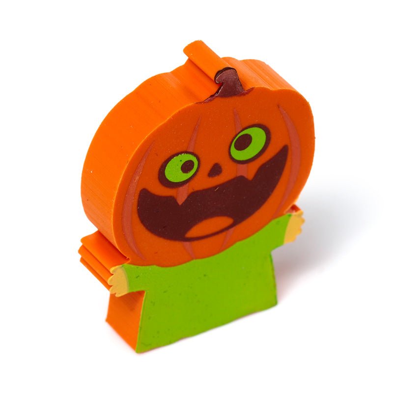 Witch, Vampire & Pumpkin 3 Piece Eraser Set - Gift Arch