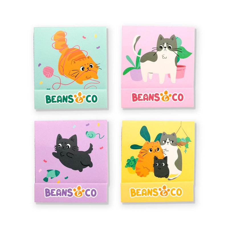 Beans & Co Cats Matchbook Nail File - Gift Arch