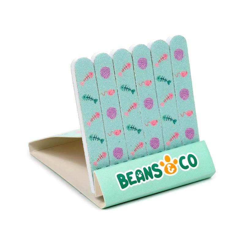 Beans & Co Cats Matchbook Nail File - Gift Arch