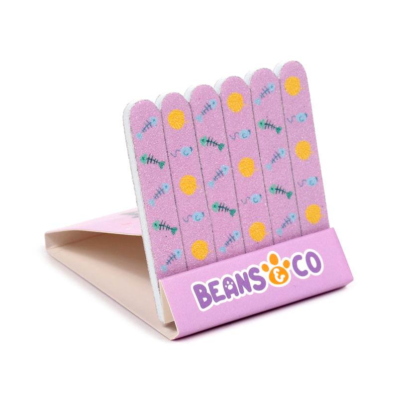 Beans & Co Cats Matchbook Nail File - Gift Arch