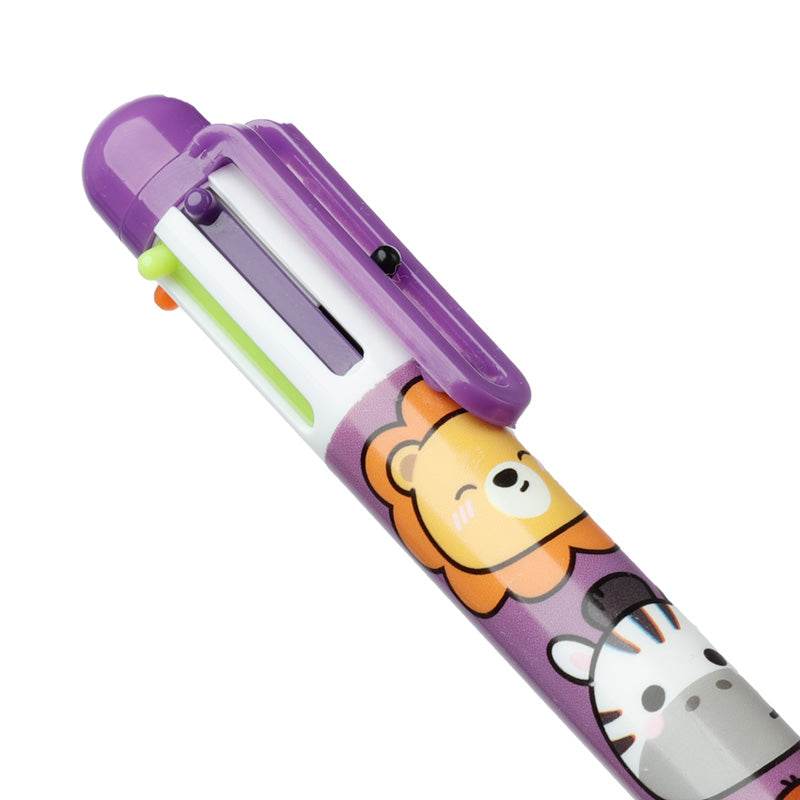 Adoramals Wild Multi Colour Pen (6 Colours) - Gift Arch