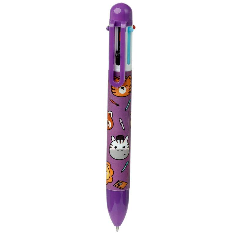 Adoramals Wild Multi Colour Pen (6 Colours) - Gift Arch