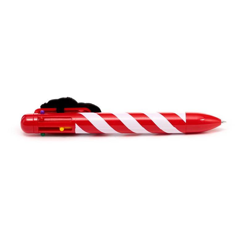 Christmas Adoramals Multi Colour Pen with Charm (6 Colours) - Gift Arch