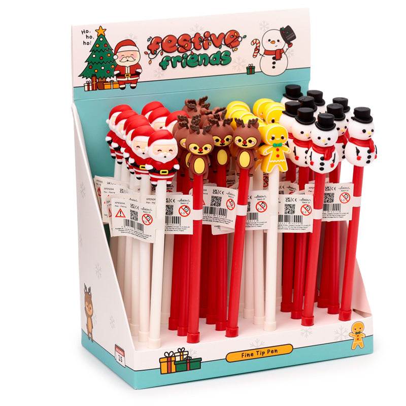 Christmas Festive Friends Fine Tip Pen - Gift Arch