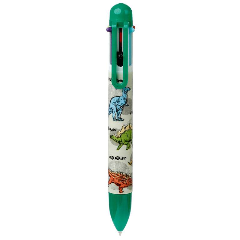 Dinosauria Multi Colour Pen (6 Colours) - Gift Arch