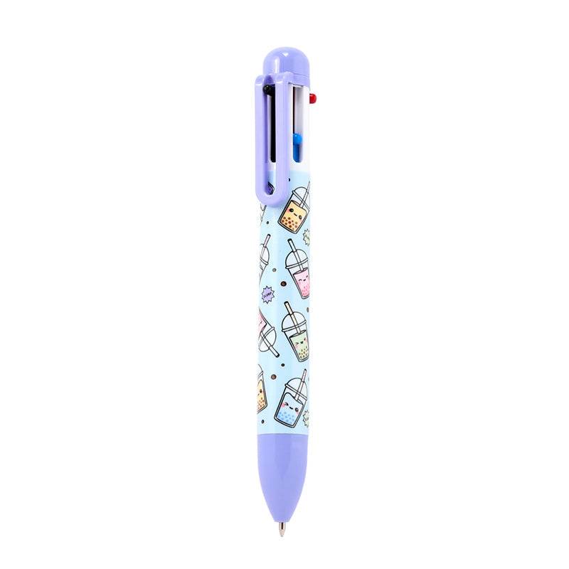 Foodiemals Multi Colour Pen (6 Colours) - Gift Arch