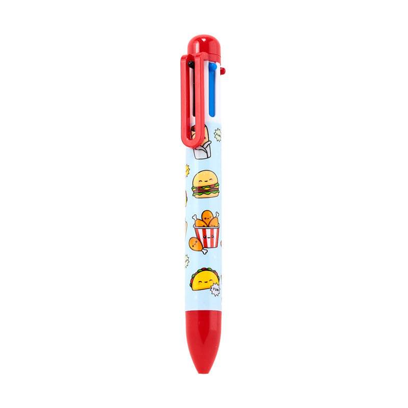 Foodiemals Multi Colour Pen (6 Colours) - Gift Arch
