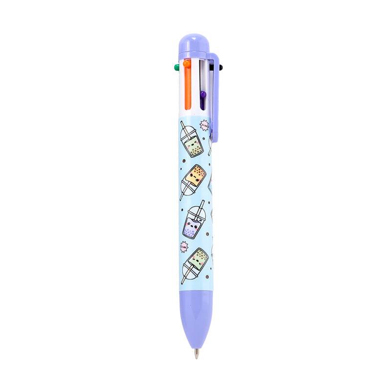 Foodiemals Multi Colour Pen (6 Colours) - Gift Arch