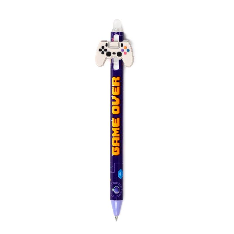 Game Over Inkredible Erasable Pen with PVC Game Controller Topper - Gift Arch