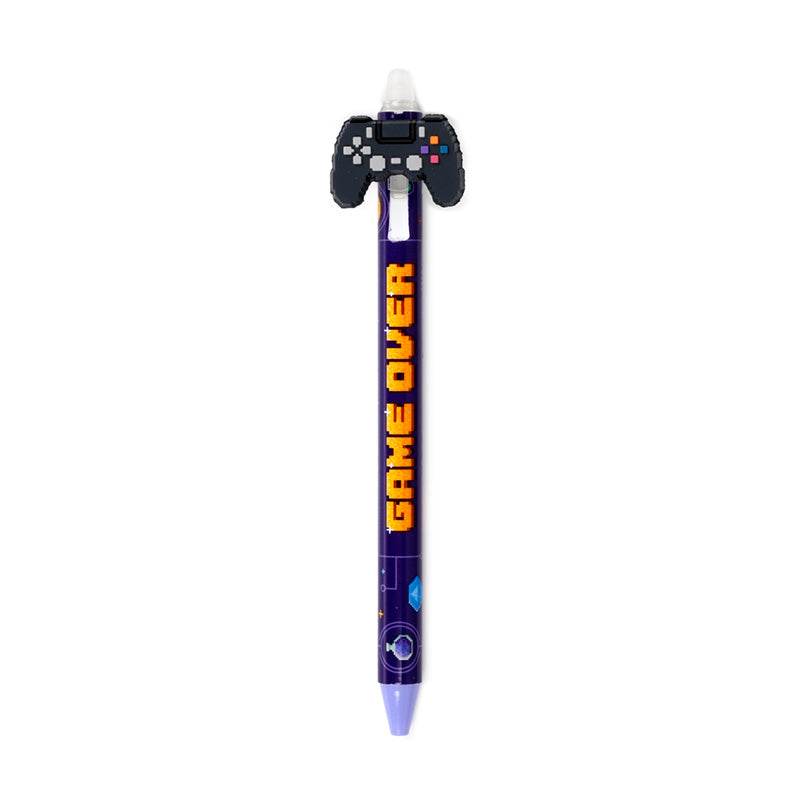 Game Over Inkredible Erasable Pen with PVC Game Controller Topper - Gift Arch