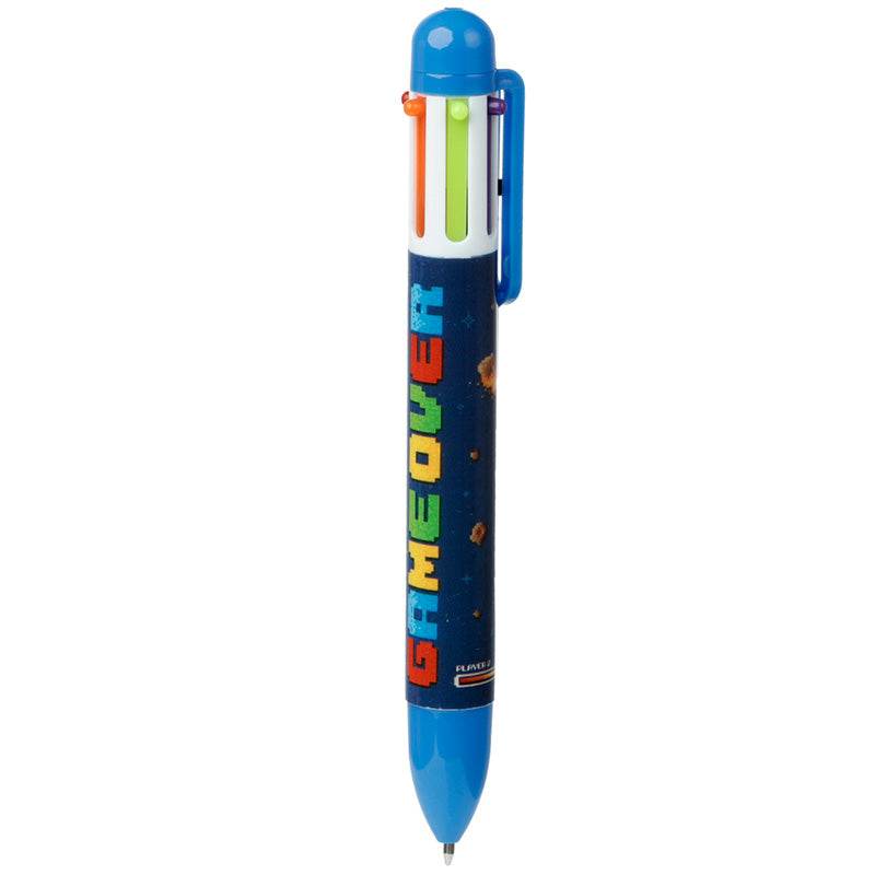 Game Over Multi Colour Pen (6 Colours) - Gift Arch