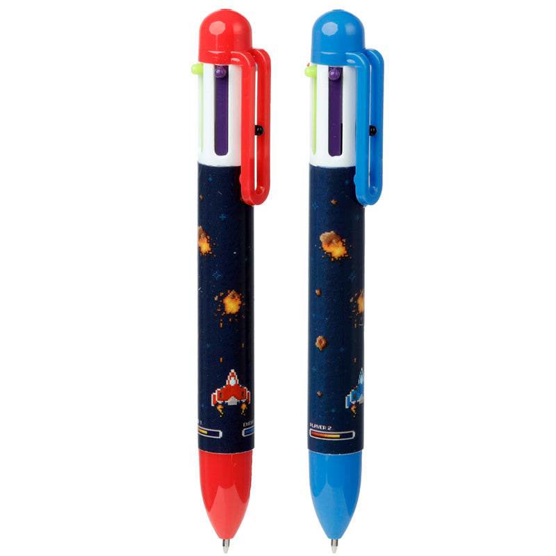 Game Over Multi Colour Pen (6 Colours) - Gift Arch
