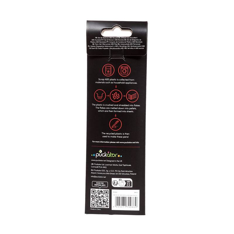 Gothica Recycled ABS (RABS) Pen Set of 3 - Gift Arch